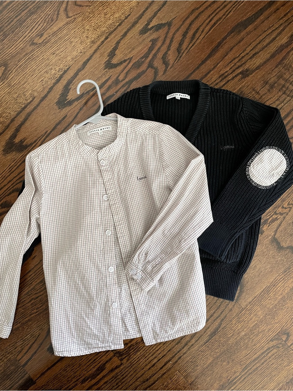 Little Parni boys size 7. Shirt and cardigan